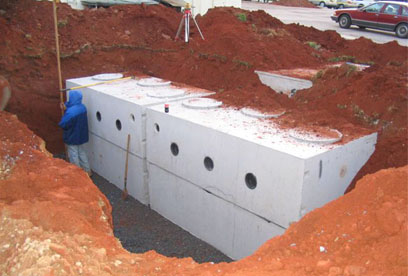 multi septic tanks, set in series GSI provides full service septic tank repair and septic system maintenance